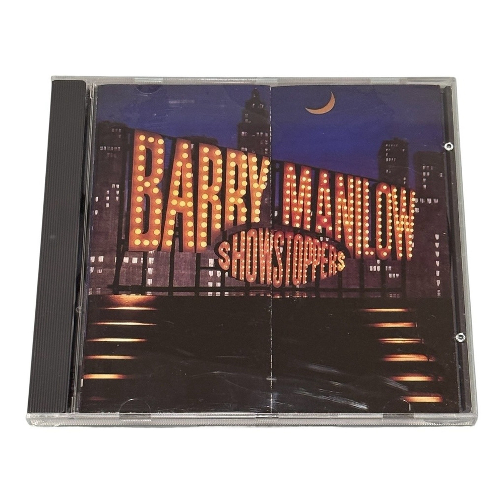 Barry Manilow CD Showstoppers 1991 Arista Album Broadway Musical Songs Pop